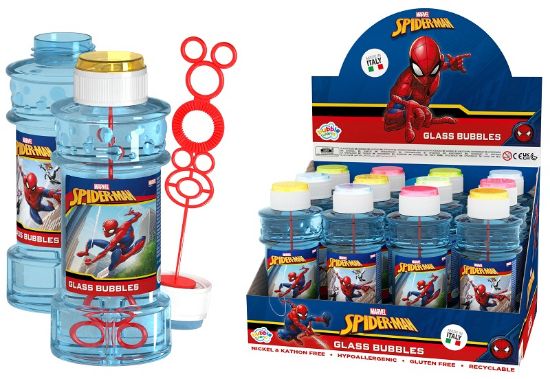 Immagine di GIOCHI BOLLE SAPONE MAXI 12pz 300ml SPIDERMAN