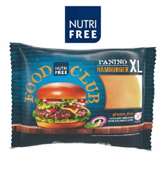 Immagine di NUTRIFREE PANINO HAMBURGER XL 8pz 100gr - SENZA GLUTINE