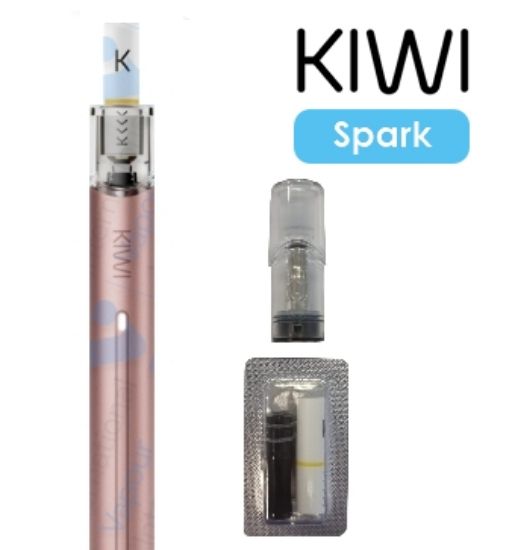 Immagine di KIWI SPARK STARTER KIT PINK 0,8omh - KIWI VAPOR (pvp.18,00)