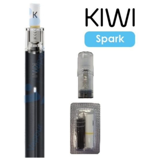 Picture of KIWI SPARK STARTER KIT BLACK 0,8omh - KIWI VAPOR (pvp.18,00)