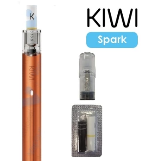 Immagine di KIWI SPARK STARTER KIT ORANGE 0,8omh - KIWI VAPOR (pvp.18,00)