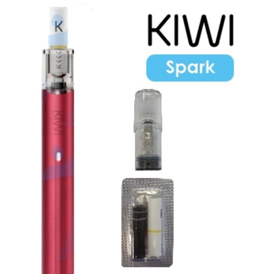 Immagine di KIWI SPARK STARTER KIT RED 0,8omh - KIWI VAPOR (pvp.18,00)