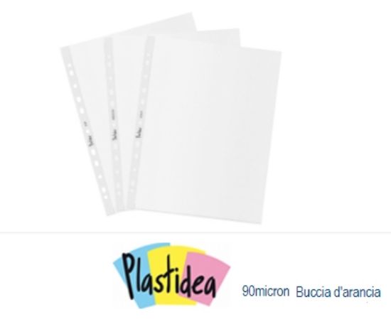 Picture of BUSTA PLASTICA FORATA A4 90micron BUCCIA 50pz 22x30cm