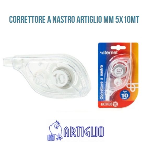 Picture of CORRETTORE ROLLER 5mm X 10metri 24pz - ARTIGLIO