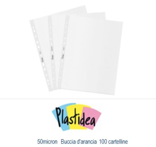 Picture of BUSTA PLASTICA FORATA A4 50micron BUCCIA 100pz 22x30cm