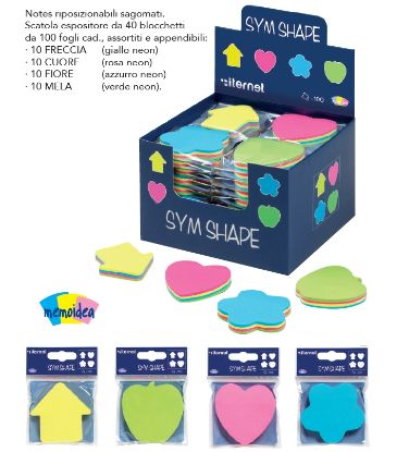 Picture of POST-IT NOTES SYM EXPO 40 blister ASSORTITI - MEMOIDEA