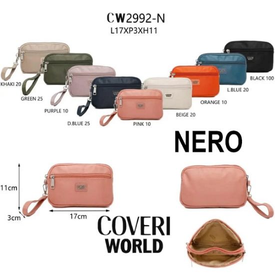 Picture of BORSA COVERI 2992-N 1pz SINTETICO - NERO