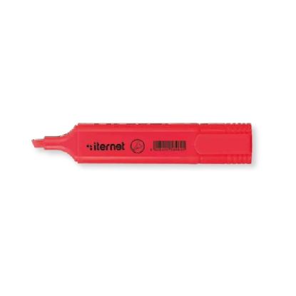 Picture of EVIDENZIATORE ITERNET 12pz ROSSO punta scalpello