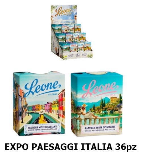 Picture of LEONE PASTIGLIE EXPO PAESAGGI ITALIA 27g 36pz