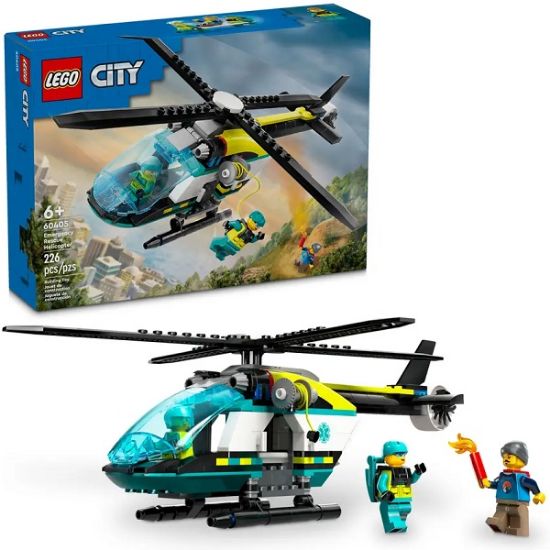 Picture of LEGO CITY ELICOTTERO DI SOCCORSO DI EMERGENZA