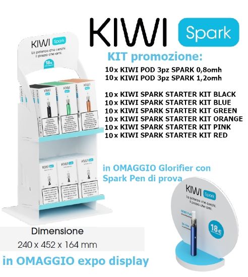 Picture of KIWI SPARK STARTER KIT2 EXPO ASSORTITO - Kit composto da: