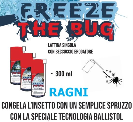 Immagine di FREEZE THE BUG BALLISTOL 1pz 300ml per RAGNI