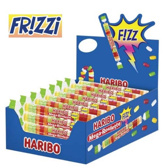 Picture of HARIBO CARAMELLE MEGA ROULETTE 40pz - 45gr FRIZZI