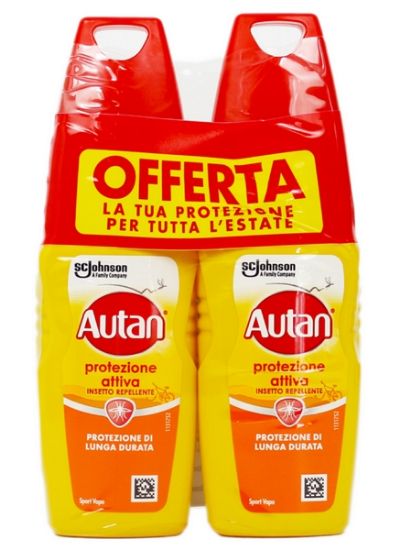 Picture of ANTIZANZARE AUTAN PROT. ATTIVA VAPO 2x100ml 1pz PROMO BIPACCO