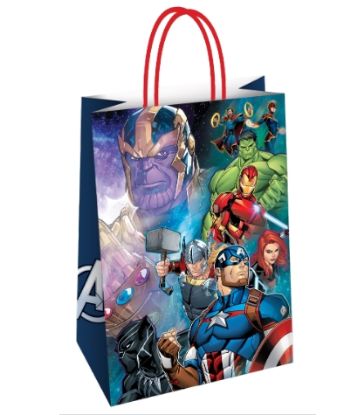 Immagine di SACCHETTI SHOPPER DECOR 44x14x50cm 25pz AVENGERS