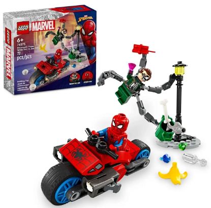 Immagine di LEGO MARVEL INSEGUIMENTO SULLA MOTO SPIDERMAN VS DOC OCK