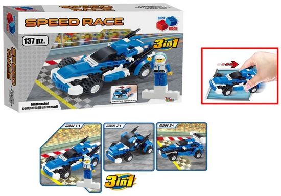 Picture of GIOCHI BLICK BLOCK SPEED RACE BLU