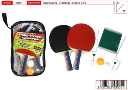 Picture of GIOCHI SET PINGPONG CON RETE