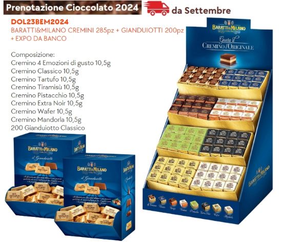 Immagine di BARATTI&MILANO CREMINI 285pz + GIANDUIOTTI 200pz ******