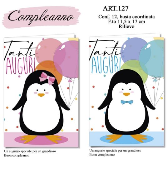 Picture of BLIGLIETTI CROMO COMPLEANNO EMOZIONI A COLORI 12pz