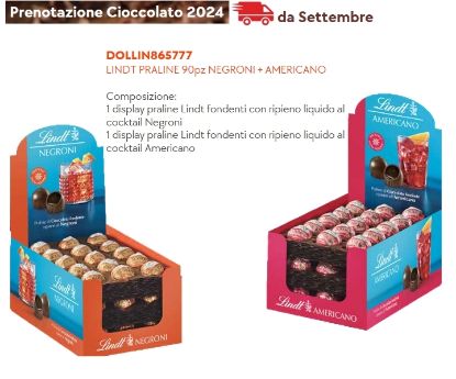 Immagine di LINDT PRALINE 90pz NEGRONI + AMERICANO