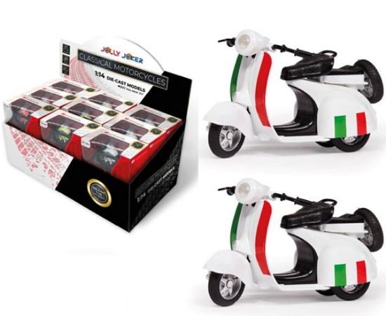 Picture of GIOCHI MOTO 1:14 SCOOTER ITALIA 1pz