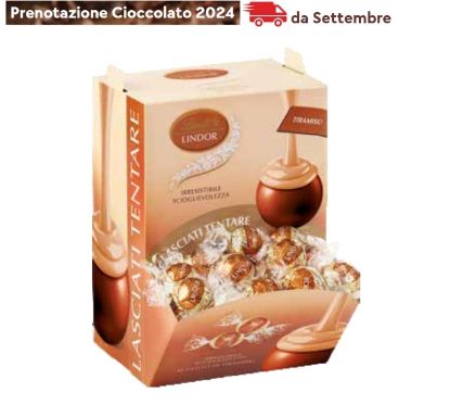 Immagine di LINDT BOULES LINDOR 1200gr TIRAMISU 96pz bocca di lupo