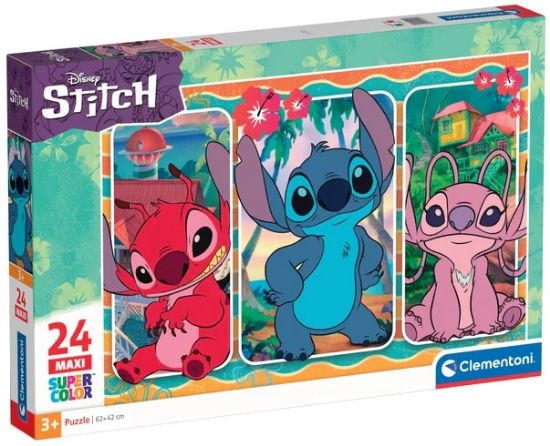 Picture of GIOCHI PUZZLE MAXI 24pz STITCH