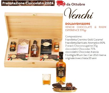 Immagine di VENCHI CHOCOLATE & RHUM EXPERIENCE 370gr - PR2024