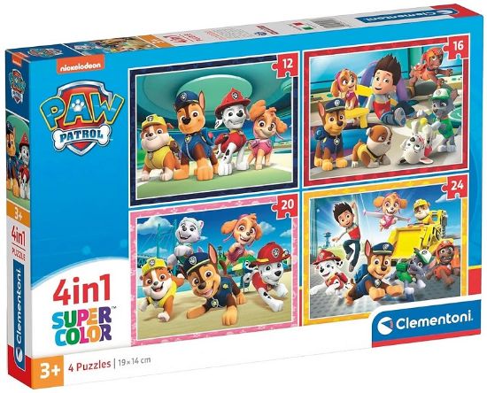 Immagine di GIOCHI 4IN1 PUZZLE PAW PATROL