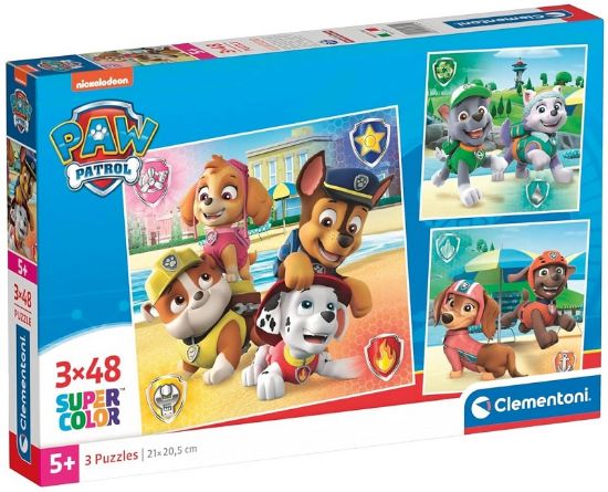 Picture of GIOCHI PUZZLE 3X48pz PAW PATROL