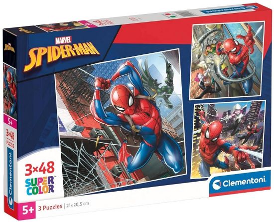 Picture of GIOCHI PUZZLE 3X48pz MARVEL SPIDERMAN