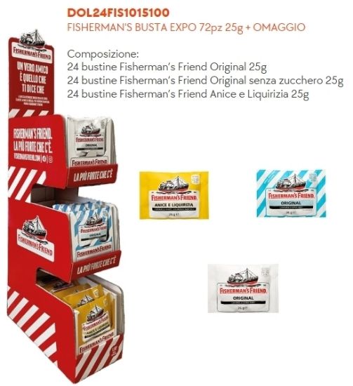 Immagine di FISHERMAN'S BUSTA EXPO 72pz 25g