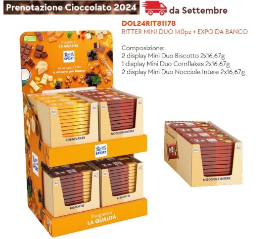 Immagine di RITTER EXPO MINI DUO 140pz - EXPO DA BANCO - PR2024