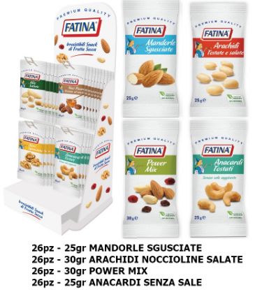 Picture of SNACK FATINA EXPO 104pz 4gusti assortiti NEW