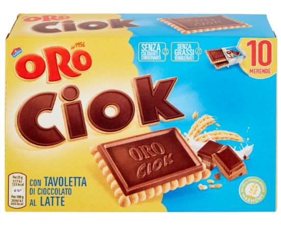 Immagine di BISCOTTI SAIWA ORO CIOK LATTE 25gr 140pz (T10x14)