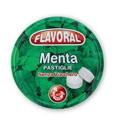 Immagine di FLAVORAL LATTA PASTIGLIE MENTA S/Z 16pz LATTA