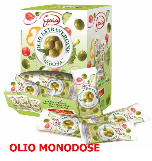 Immagine di BUSTINA OLIO EVO GAIA 102pz - 10ml MONODOSE