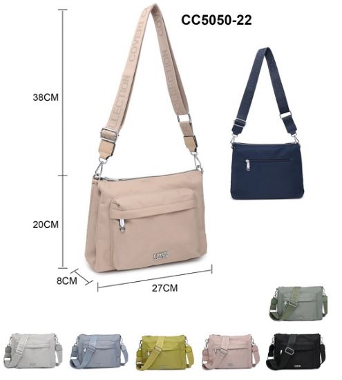 Immagine di BORSA COVERI 1pz TAUPE W24