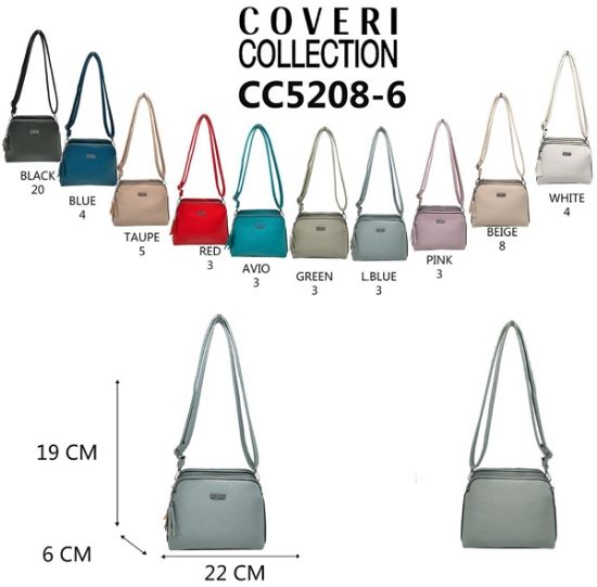 Immagine di BORSA COVERI 1pz TAUPE W24