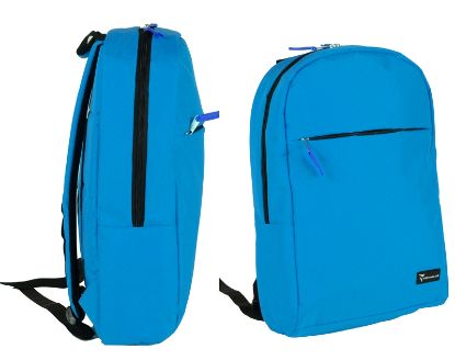 Picture of BORSA ZAINO PROFESIONAL TECHMADE BLU 1pz SINTETICO 30x12x43cm