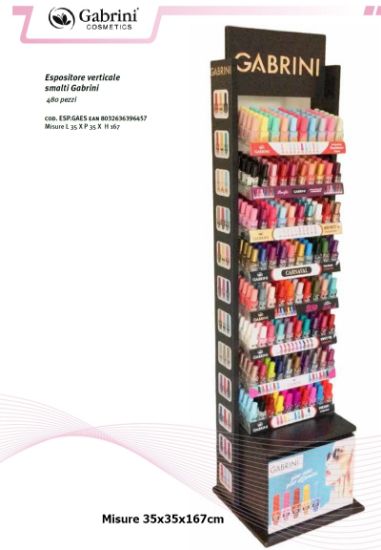 Picture of COSMETICA IL SOLE EXPO SMALTINI 480pz ASS. 80colori (consegna 10gg)