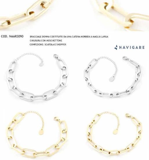 Immagine di BRACCIALE DONNA NAVIGARE 4pz + SCATOLA REGALO (promo)