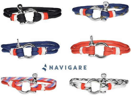 Immagine di BRACCIALE UOMO NAVIGARE 6pz + SCATOLA REGALO (promo)