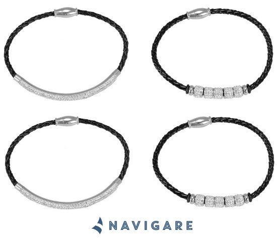 Immagine di BRACCIALE DONNA NAVIGARE 4pz + SCATOLA REGALO (promo)