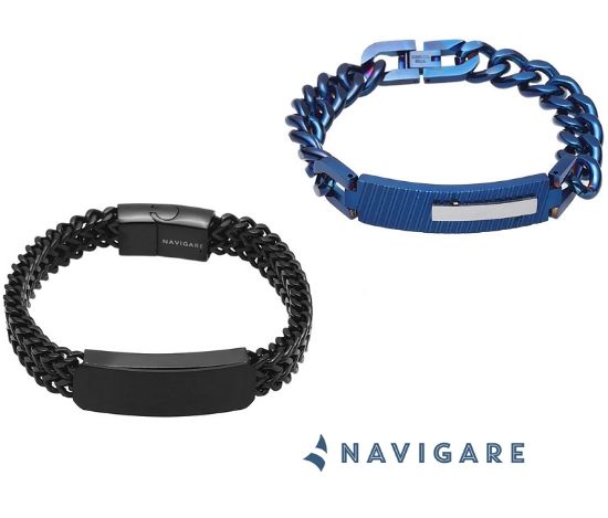 Picture of BRACCIALE UOMO NAVIGARE 2pz + SCATOLA REGALO (promo)