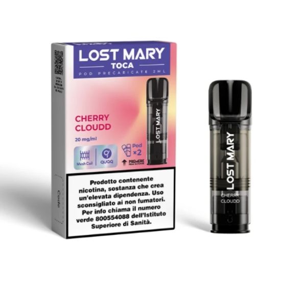 Picture of ELFBAR LOSTMARY TOCA RIC. POD 1x2pz 20mg/ml CHERRY CLOUD - PLN012181