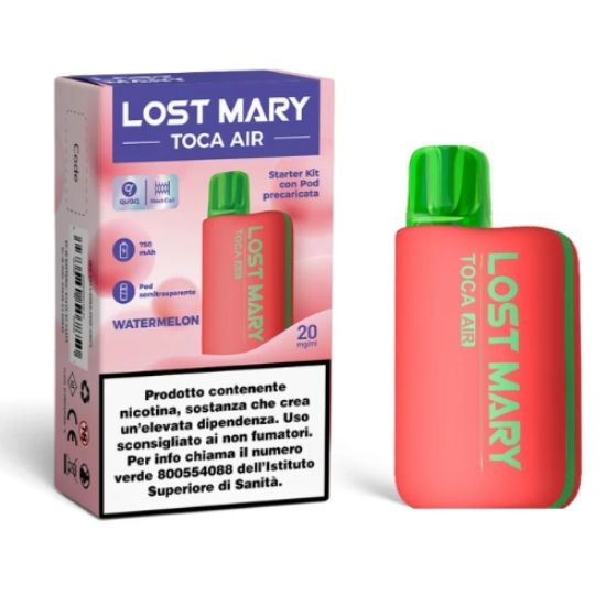 Immagine di ELFBAR LOSTMARY TOCA DEVICE+POD 1pz 20mg/ml WATERMELON - PLN012188