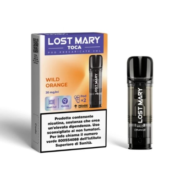 Picture of ELFBAR LOSTMARY TOCA RIC. POD 1x2pz 20mg/ml WILD ORANGE - PLN012189