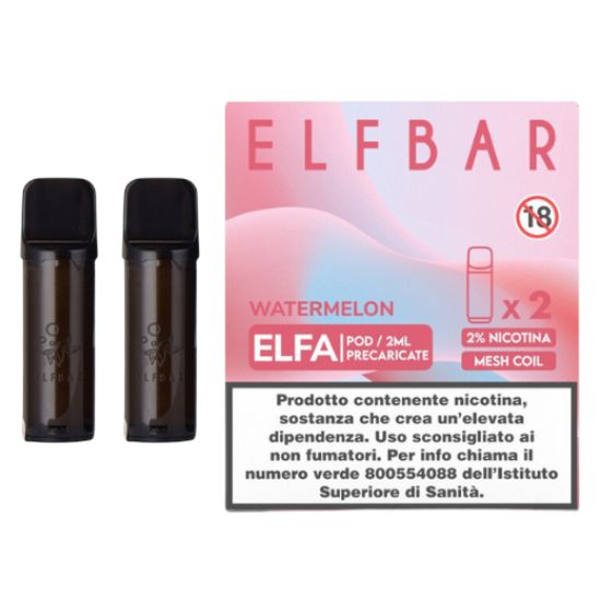 Picture of ELFBAR ELFA RIC. POD 1x2pz 20mg/ml WATERMELON - PLN010812